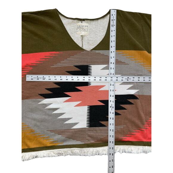 Designer’s Closet by billabong poncho Shirt Womens Size Small medium‎ oversized - Picture 11 of 14